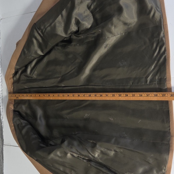 Burberry Double-Breasted  Camel Blazer with Gold Buttons Wool/Cashmere 40D - Picture 15 of 16